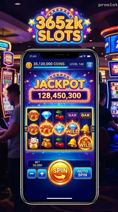 Cuplikan layar menu unduhan proslot untuk perangkat Android